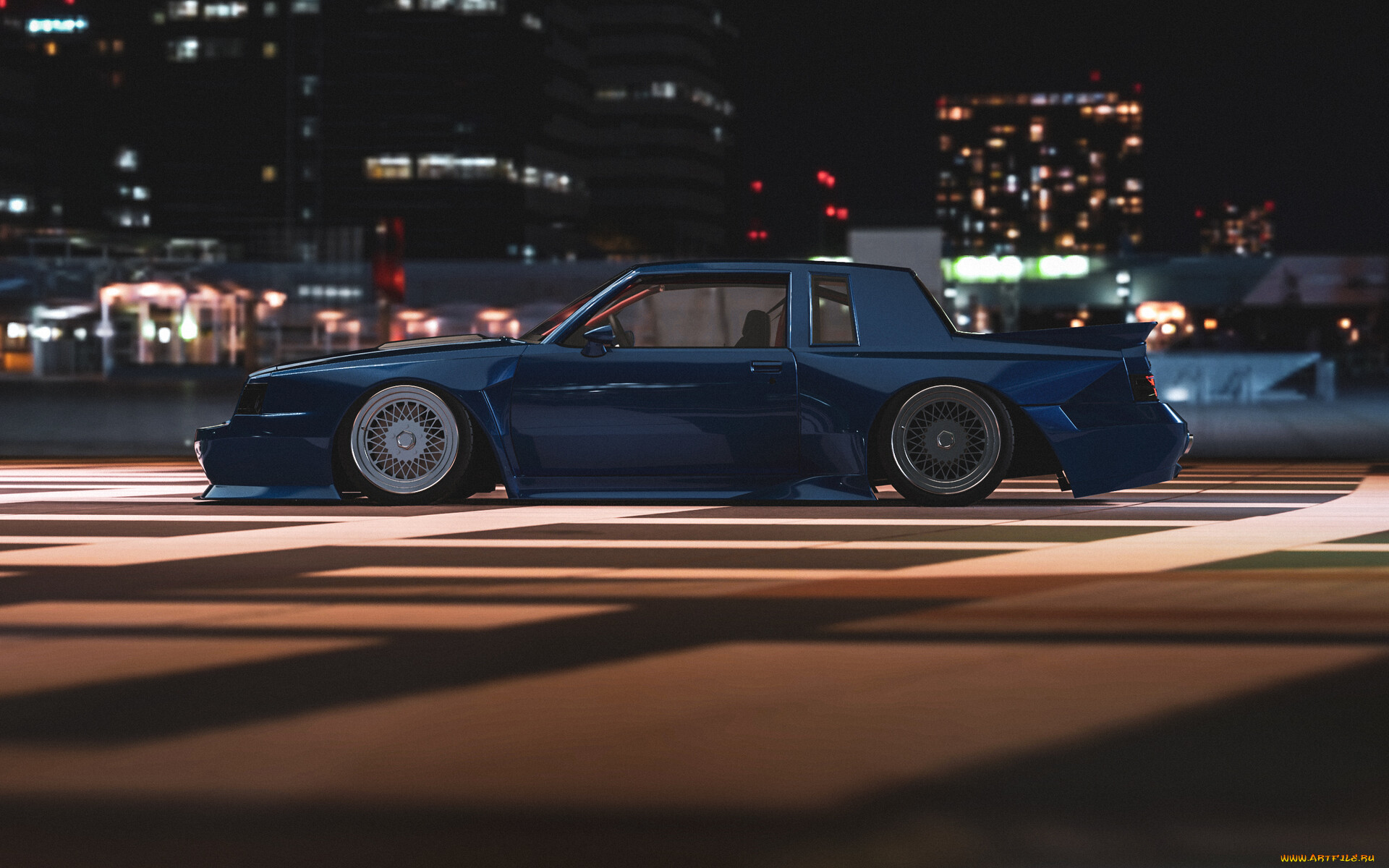 , 3, buick, regal, gnx, widebody